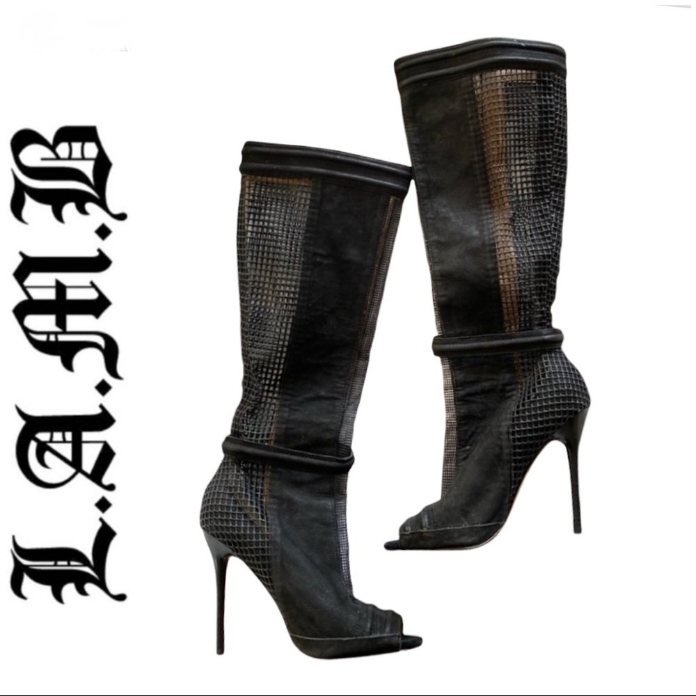 ✨Host Pick✨ L.A.M.B. Sparrow Mesh Boots by Gwen Stefani